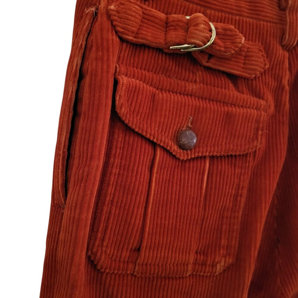 Ralph Lauren Women's Rust Corduroy Pants - Picture 6 of 9